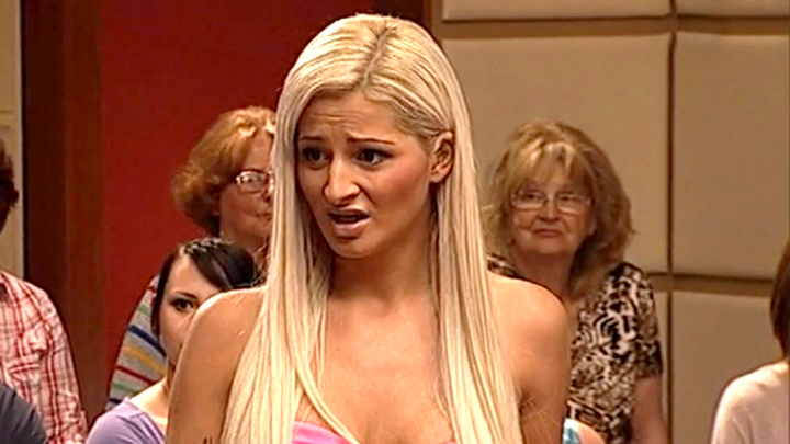 Zuzana Plačková v Súdnej sieni v roku 2012